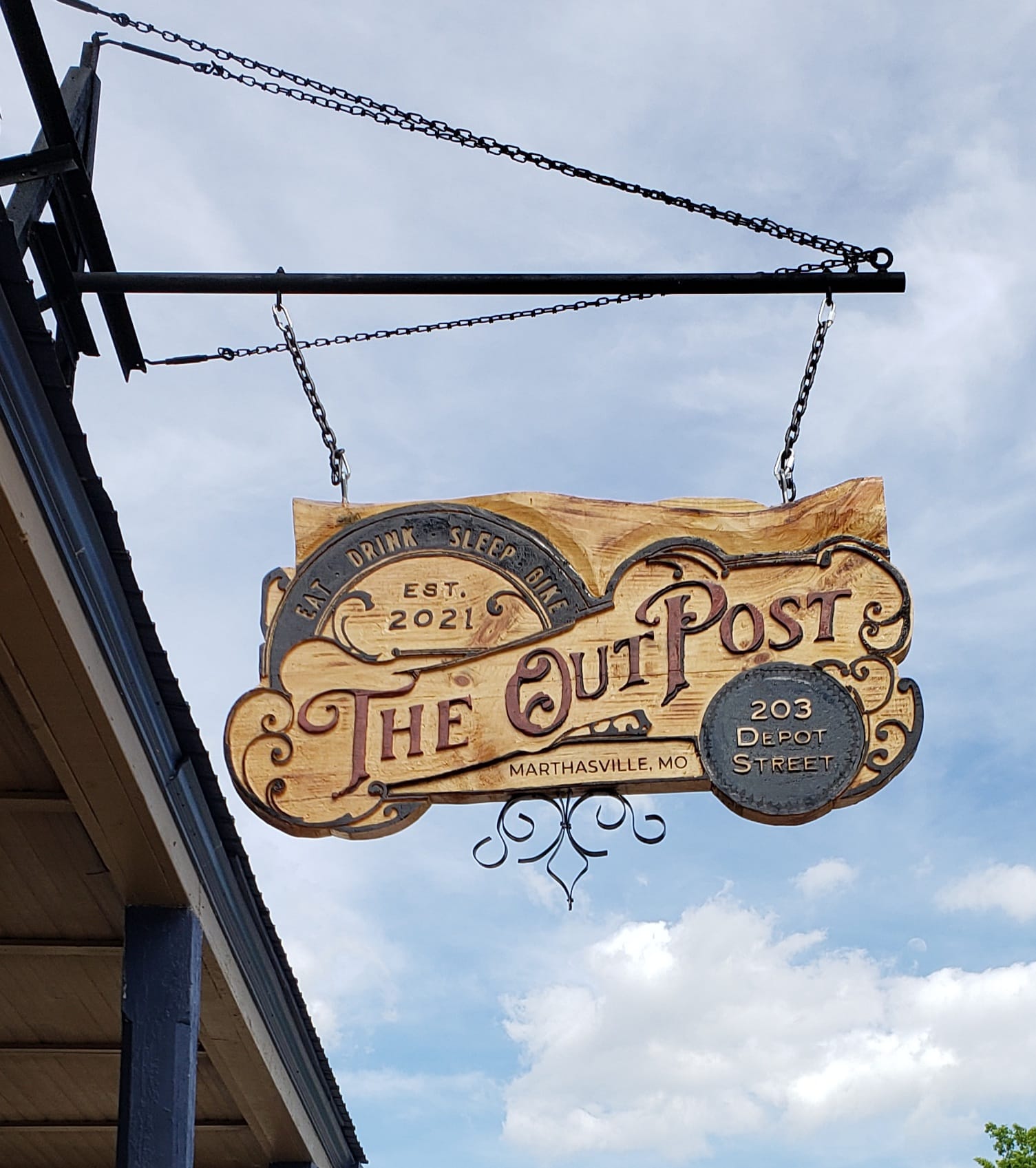 The OutPost in The Historic Marthasville Hardware Building